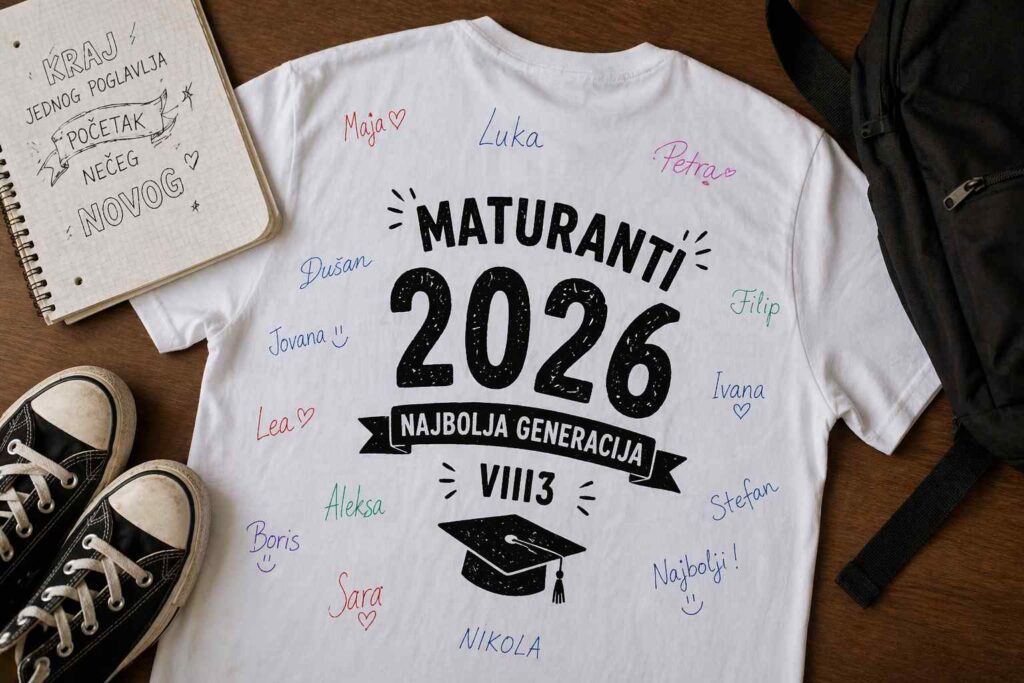 Majice za maturante - Kada se nose i šta je važno pri izradi?