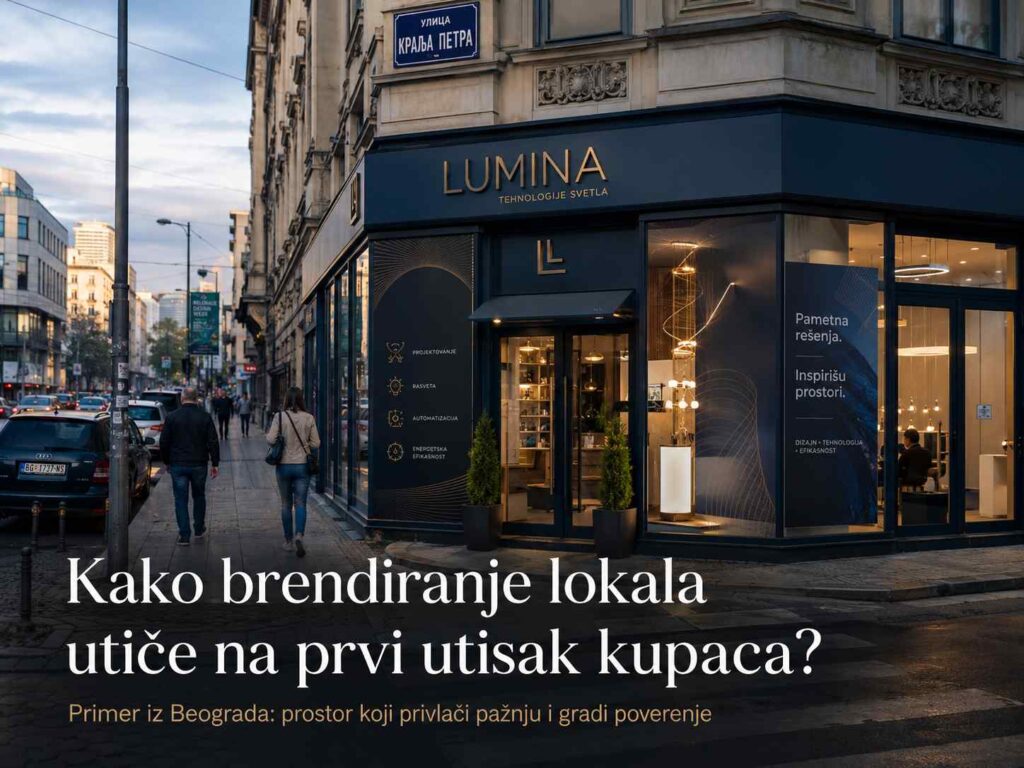 Kako brendiranje lokala utiče na prvi utisak kupaca