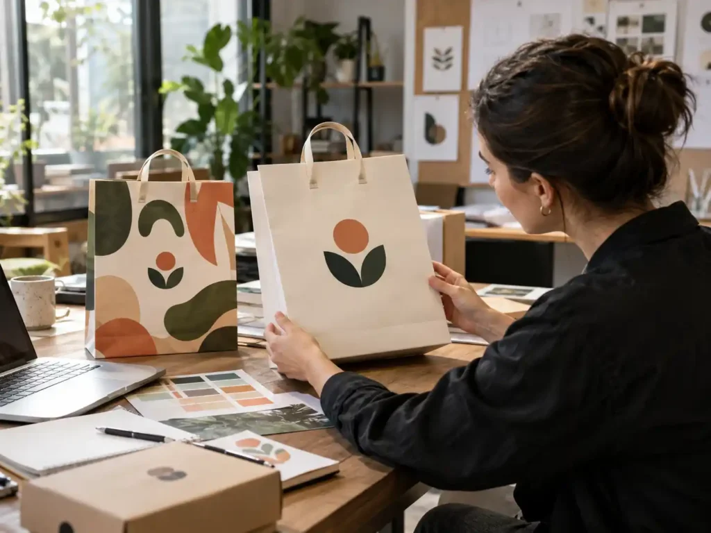 Reklamne kese sa štampom kako izabrati materijal, dimenzije i raspored logotipa